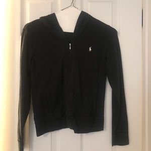 Black polo jacket